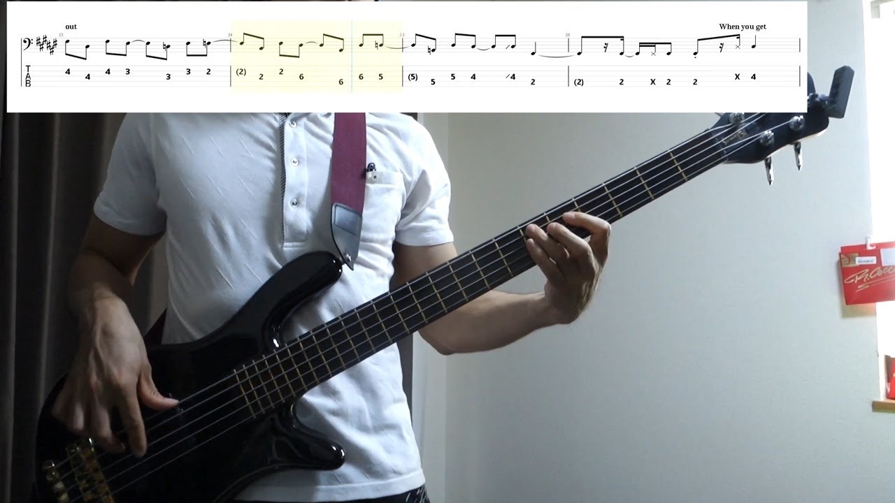 Incognito - Don't You Worry 'Bout A Thing【Bass Cover + TAB】