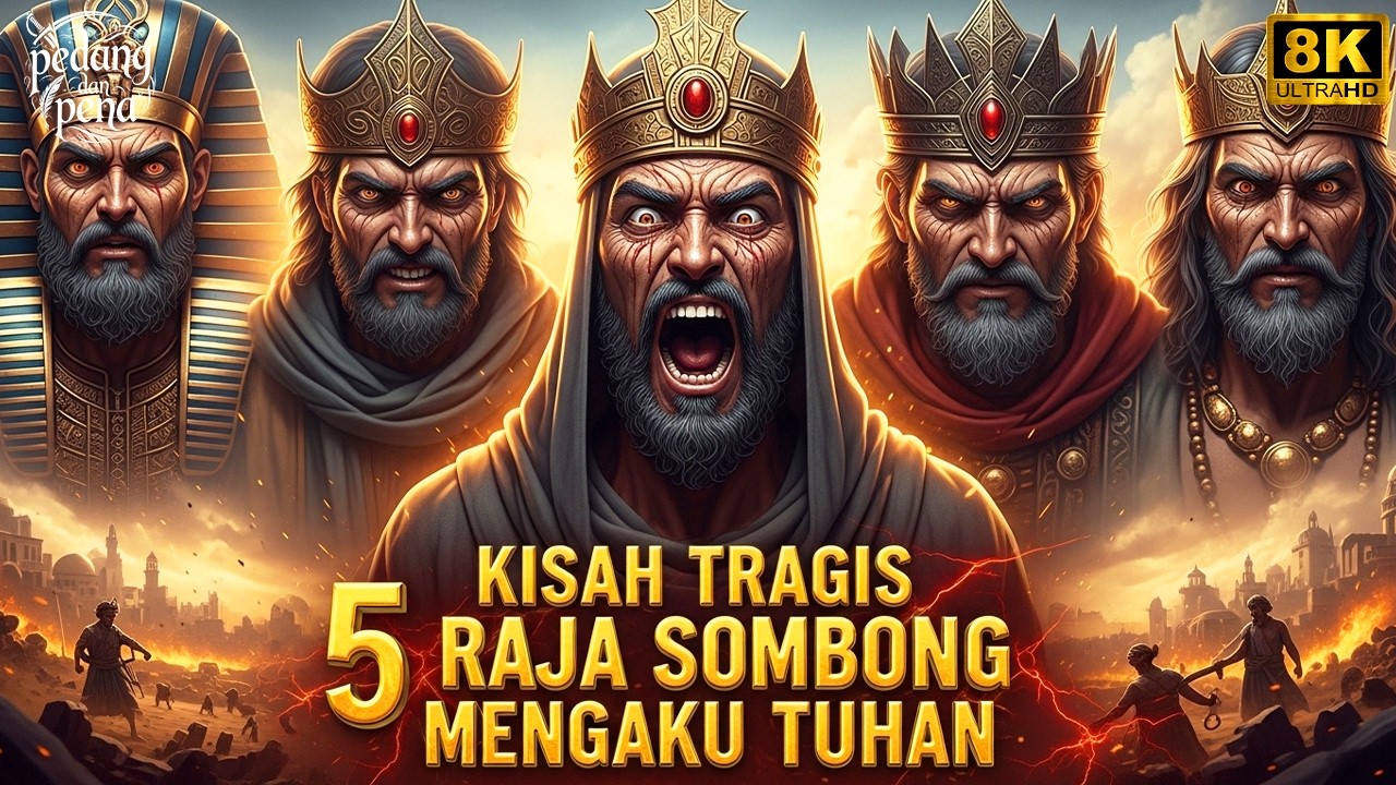 KISAH 5 RAJA DZOLIM !! AZAB TRAG1S 5 RAJA SOMBONG YANG ADA DI AL QURAN