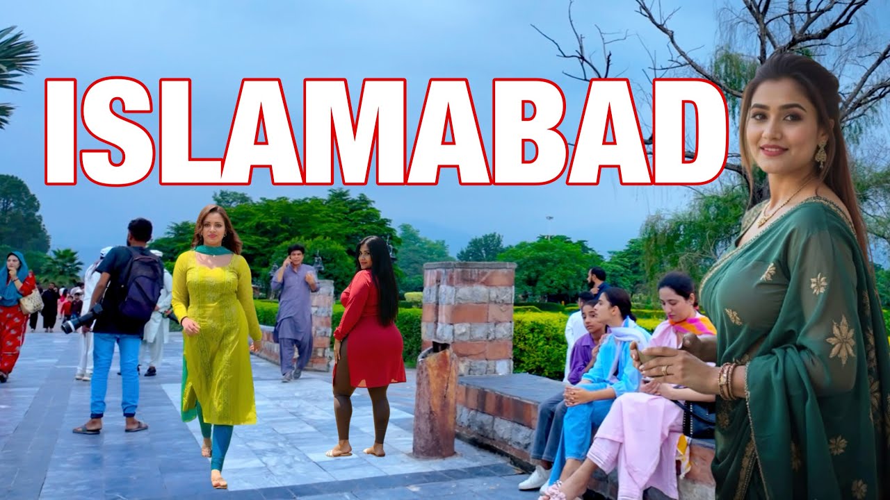 Most Beautiful Lake View Park Islamabad Walking tour 4k