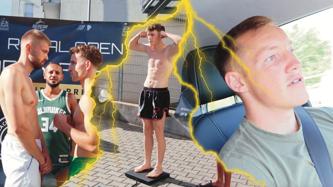 Der Tag vor dem Kampf 🥶 Waage & letzte Vorbereitungen | Charity Teil 1