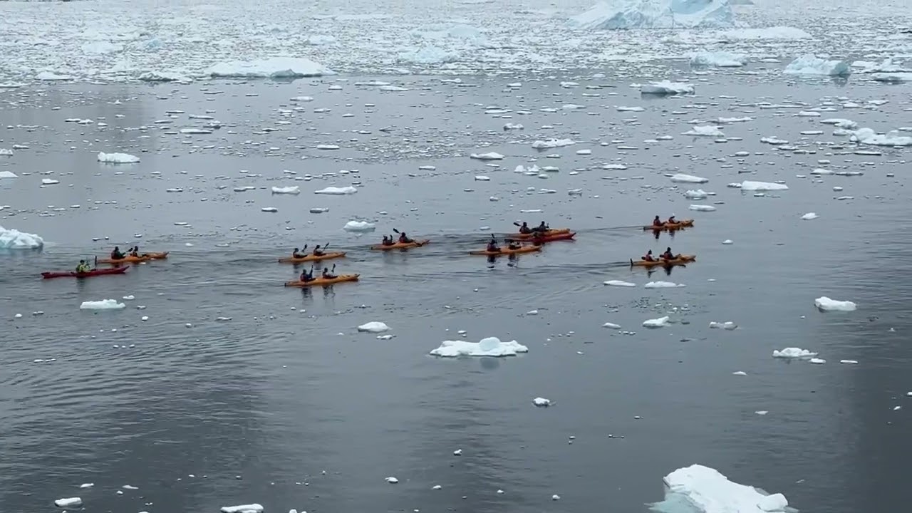 Sea Kayaking in Antarctica with Aurora Expeditions