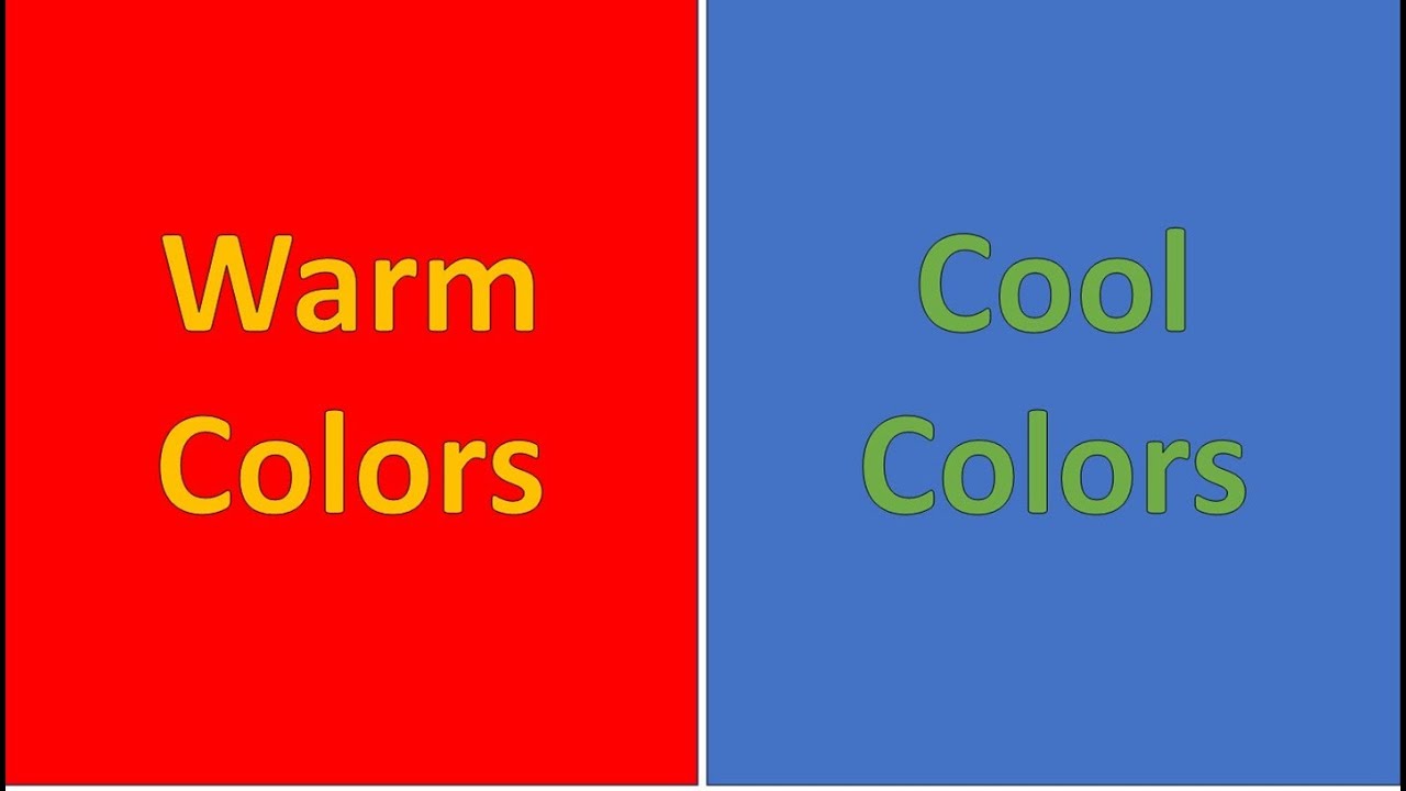 How to teach WARM & COOL COLORS. 1st grade Art lesson tutorial for art teachers. Games activities