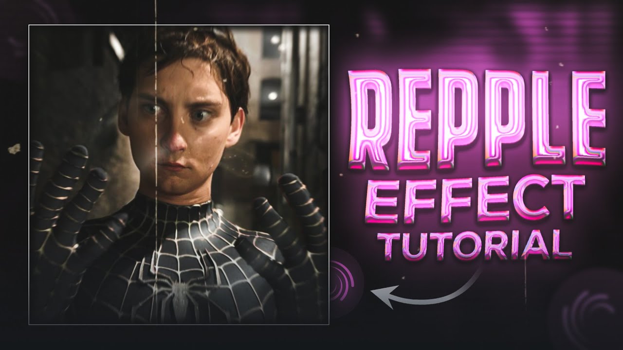 Water drop effect tutorial | Ripple effect alight motion