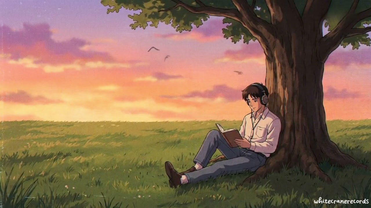beneath the evening tree | calm lofi for mindful evenings