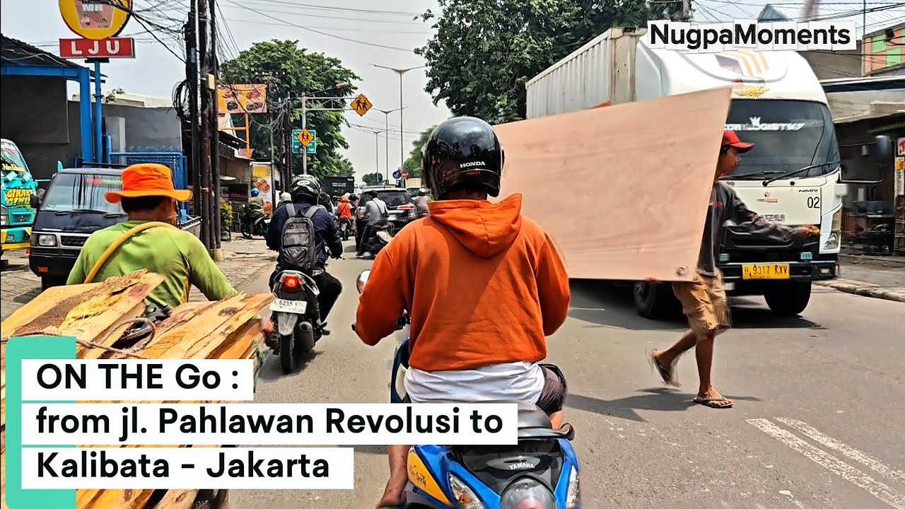 ON THE GO: A Scenic Ride Through East Jakarta (Pahlawan Revolusi to Kalibata) 🛵✨