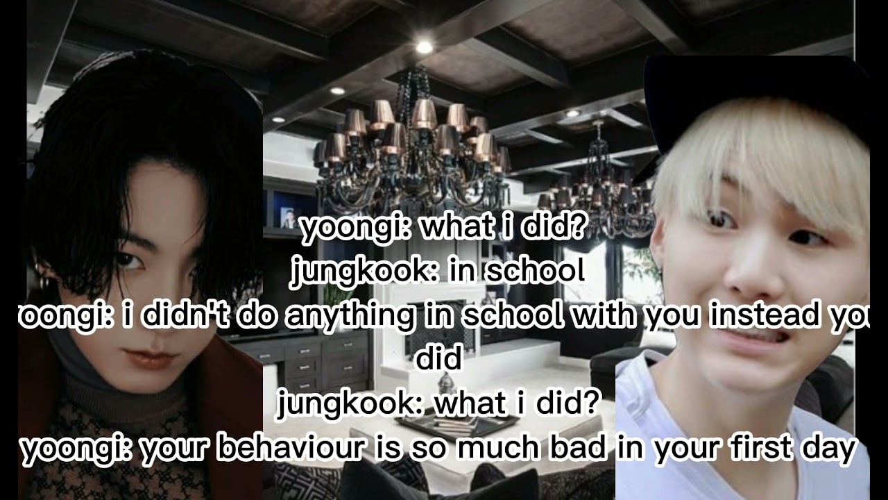 when my cold boyfriend come to my school (yoonkook oneshot) again uploaded