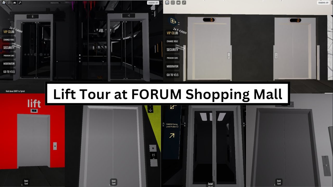 [Roblox] Lift Tour at FORUM Shopping Mall
