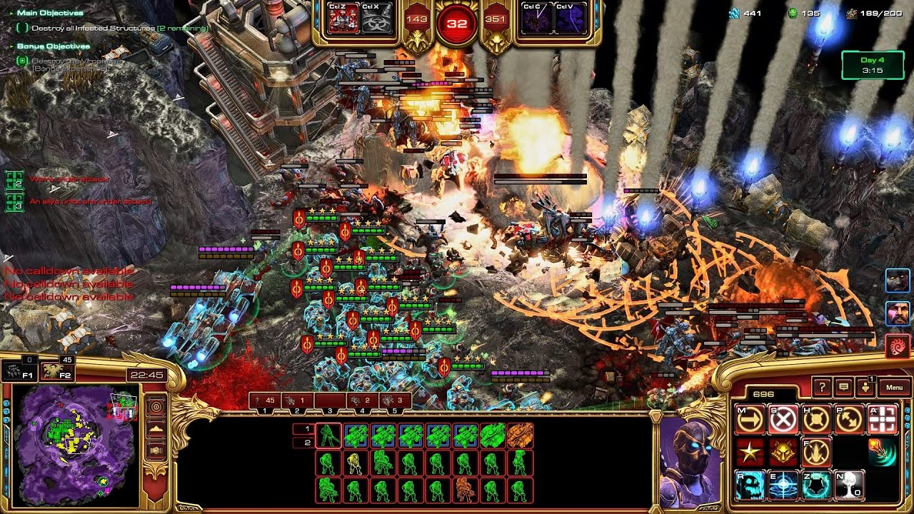 SC2 Co-Op Dead of Night, Arcturus Mengsk Play [Prestige : Principal Proletariat] #2
