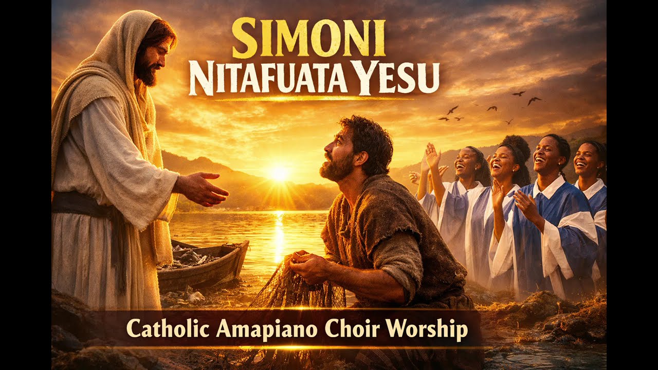 SIMONI NITAFUATA YESU | Powerful Catholic Amapiano Choir Worship (Fisher of Men Gospel Song)