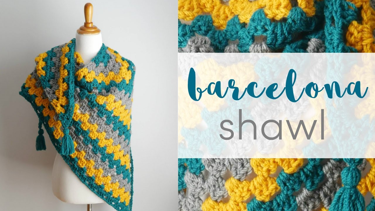 How to Crochet the Barcelona Shawl