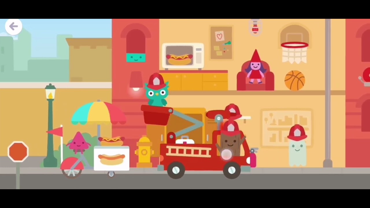 Sago mini school firefighter