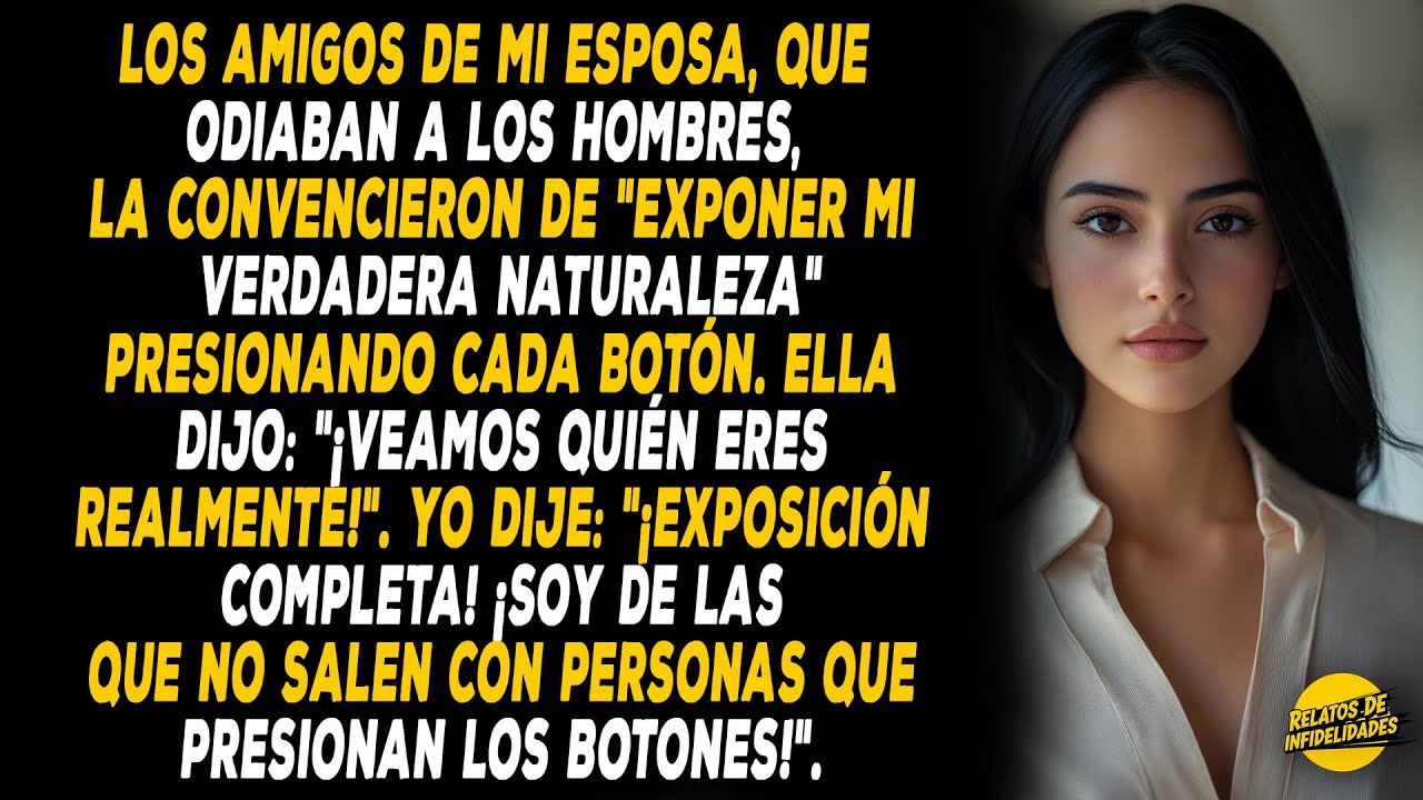 Los Amigos De Mi Esposa, Que Odian A Los Hombres, La Convencieron De 