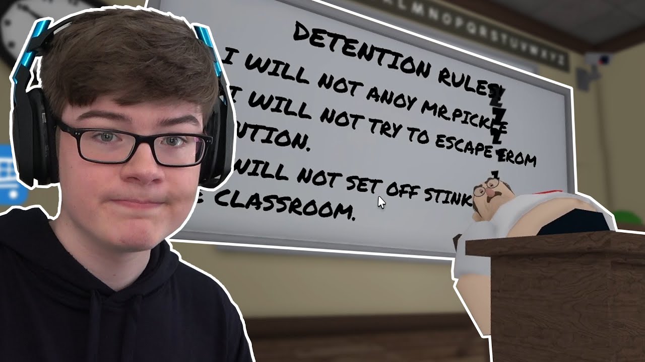 I'm in detention all weekend! 😢 LET'S BREAKOUT! #roblox