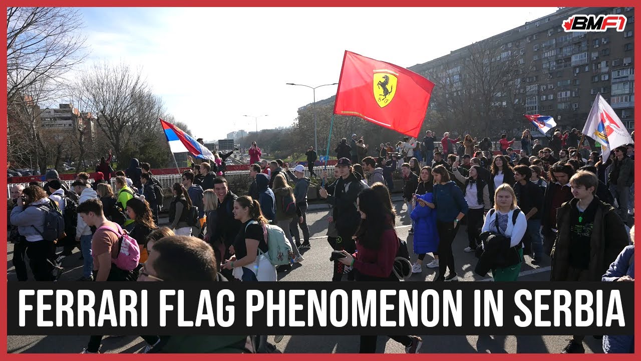 The Ferrari Flag Phenomenon at Student Protests in Serbia