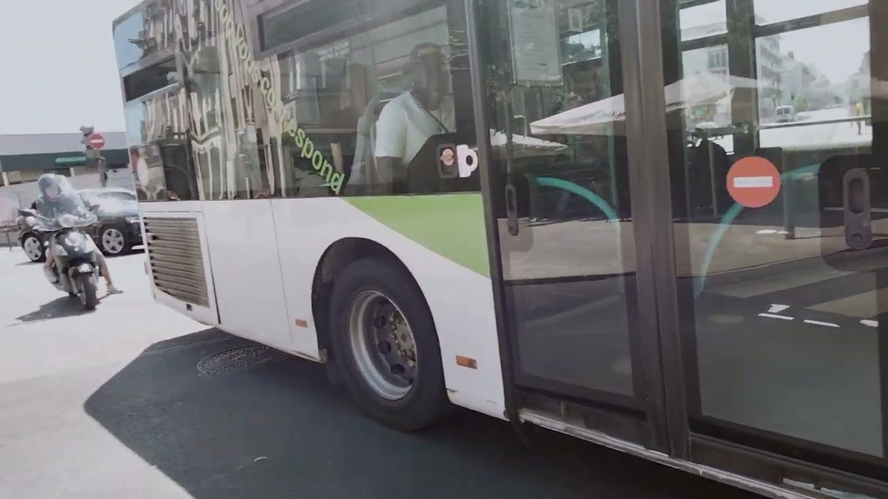 Passage d'un Mercedes Citaro G C1 - Sub