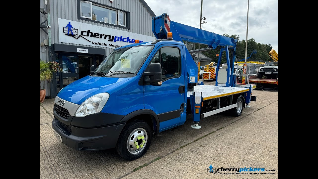 2012 Iveco Daily Ascendant 18-13 Access Platform Cherry Picker - WX12 HXR