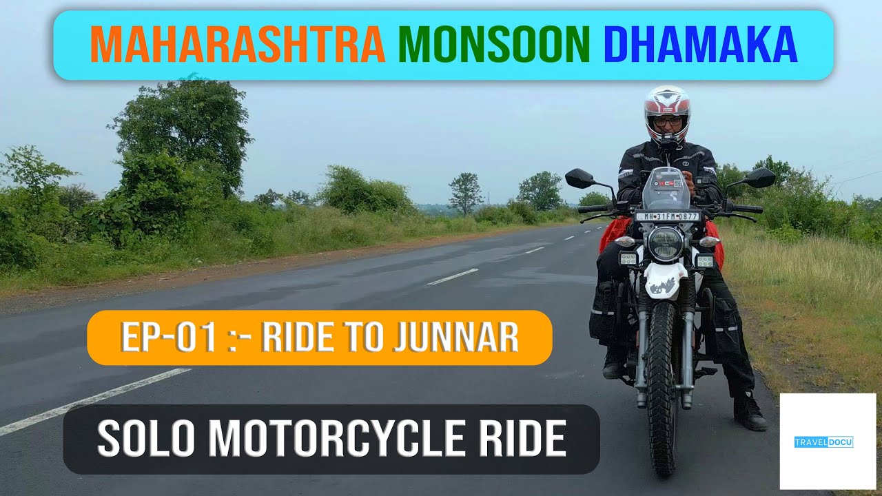Ultimate Riding Experience I Nagpur to Junnar Motorcycle Journey I Maharashtra Monsoon Dhamaka 2024