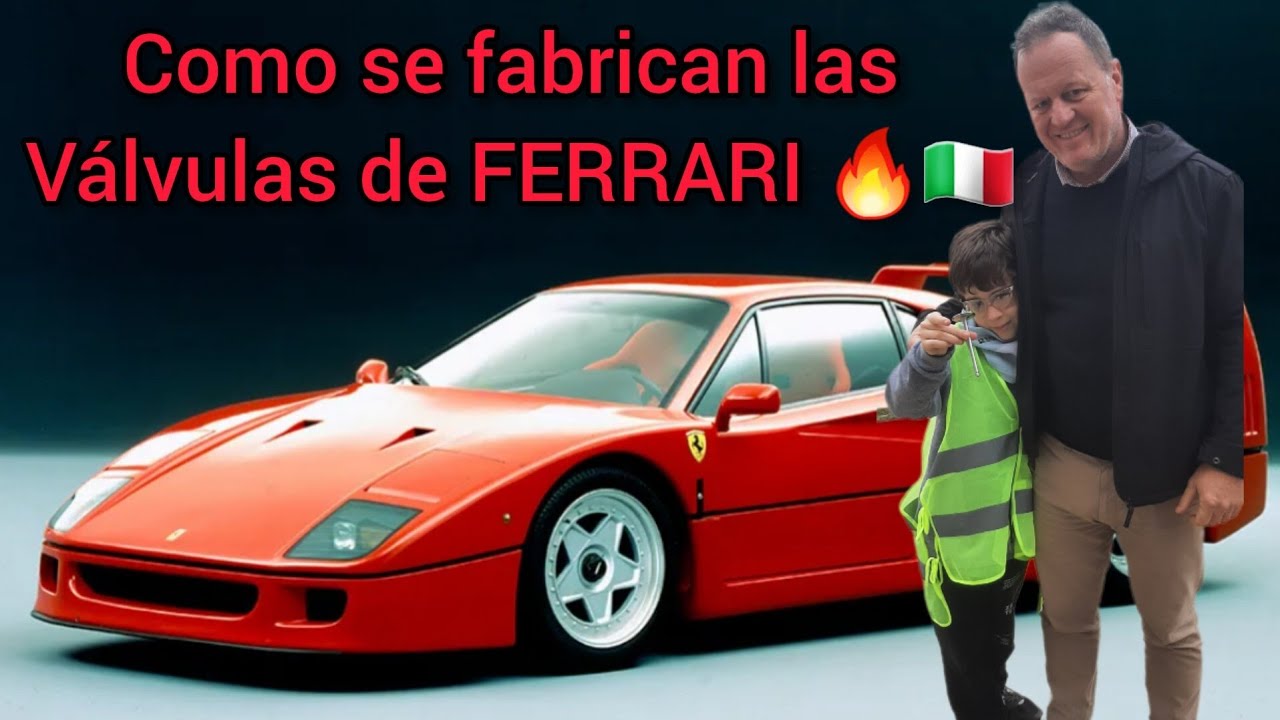 Las válvulas de FERRARI son Argentinas - VISITÉ BASSO S. A.- de 🇦🇷 a 🇮🇹 ❤