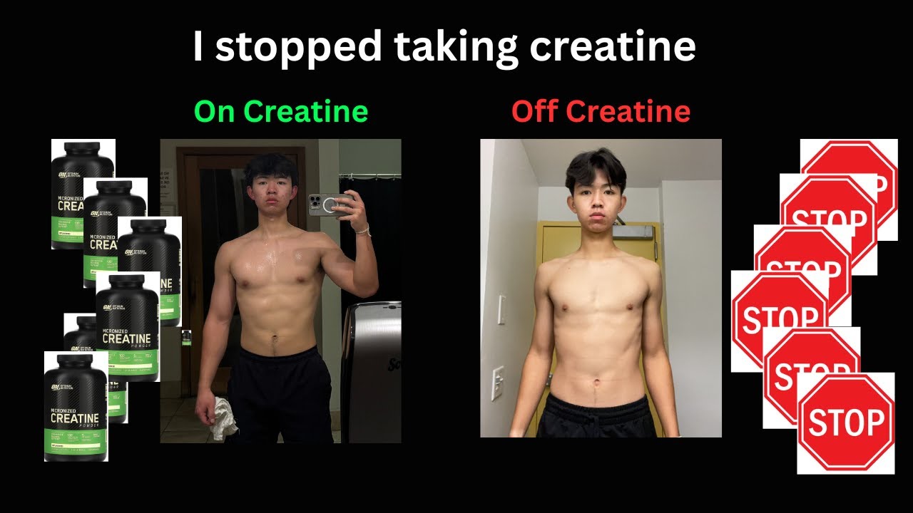 What Happens When You STOP Creatine (Muscle loss?)