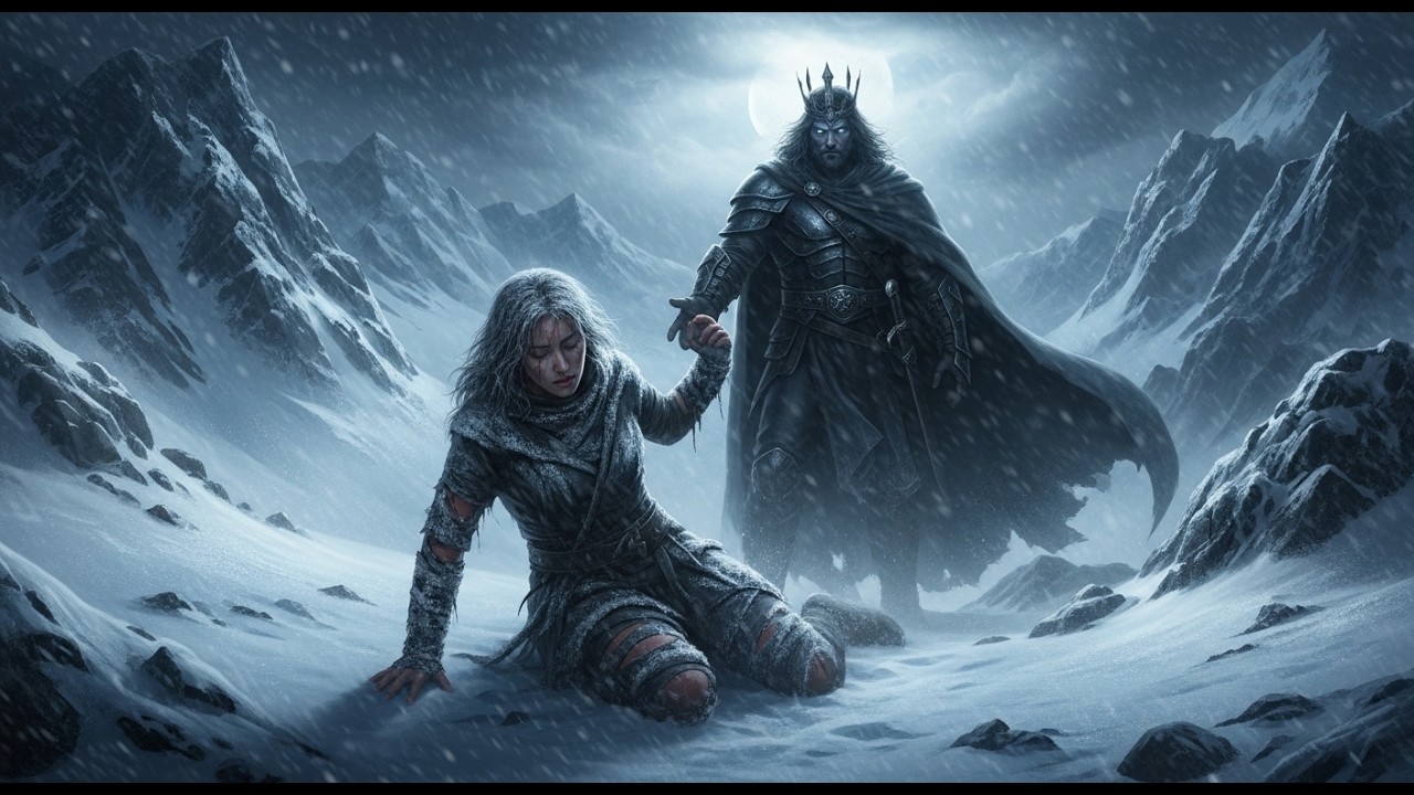 Left to Die in the Frozen Mountains, She Survived Long Enough for the Alpha King to Find Her