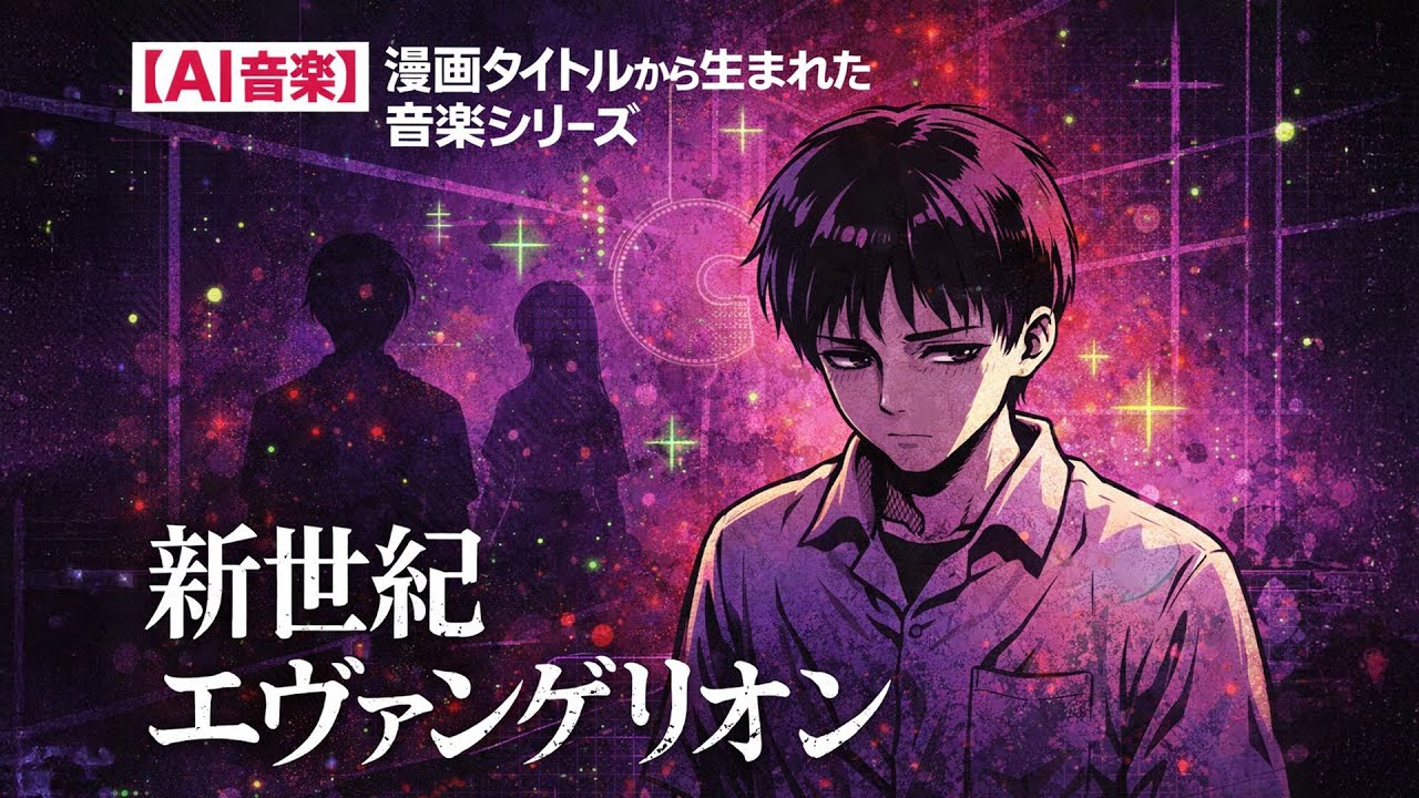 AIが「新世紀エヴァンゲリオン」という漫画タイトルから連想した楽曲 | Inspired by the Manga Title “Neon Genesis Evangelion”