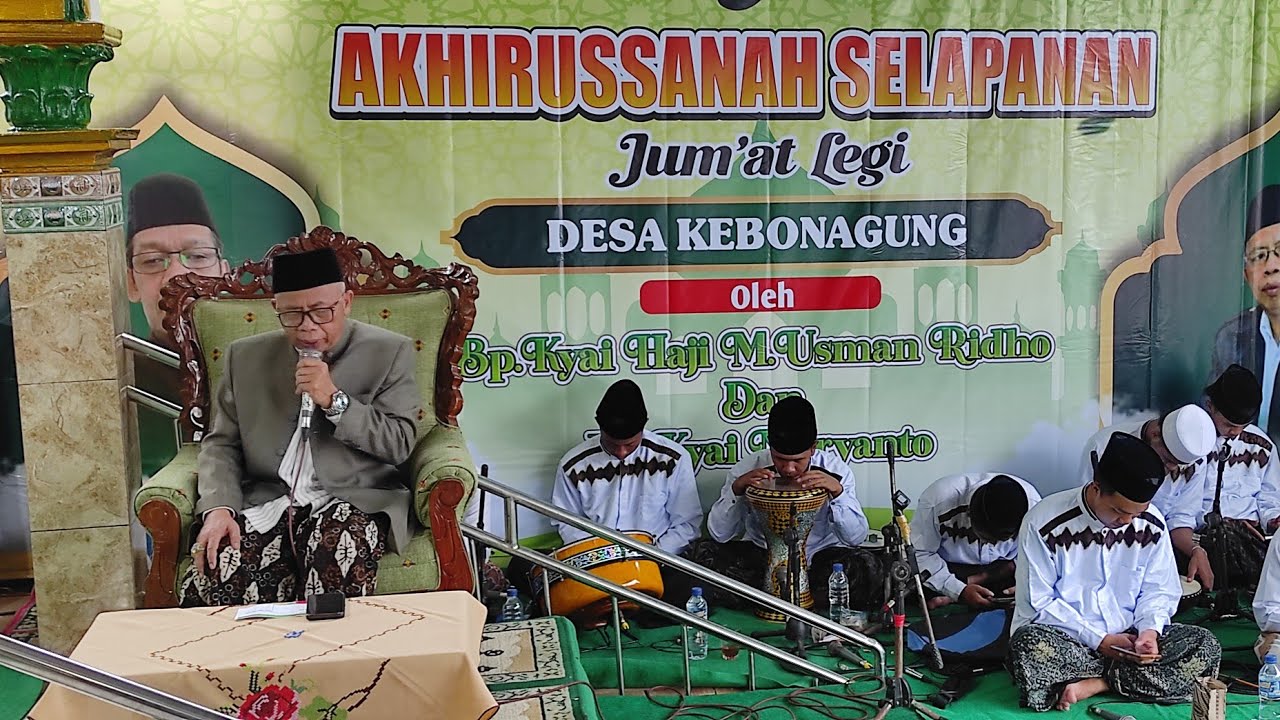 LIVE : Pengajian Akhirussanah Selapanan NU Ranting Kebonagung Selopampang Diiringi Hadroh Menggoro
