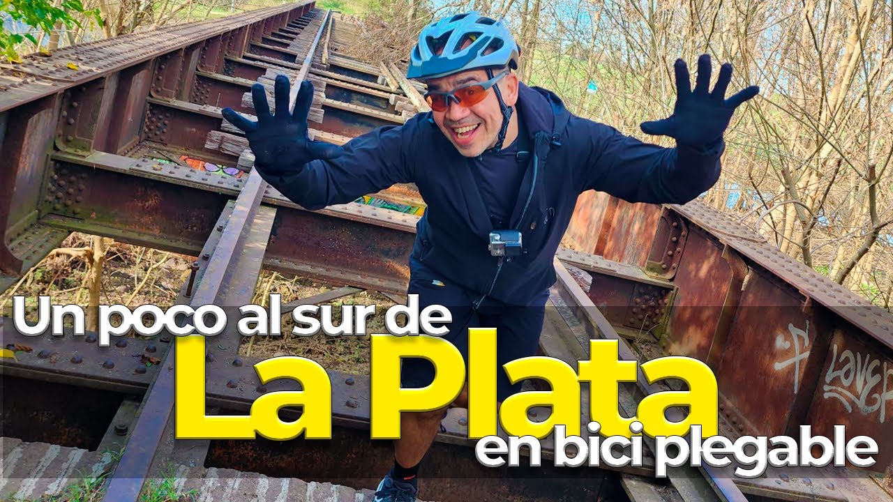 La Plata y algo más en una bicicleta plegable