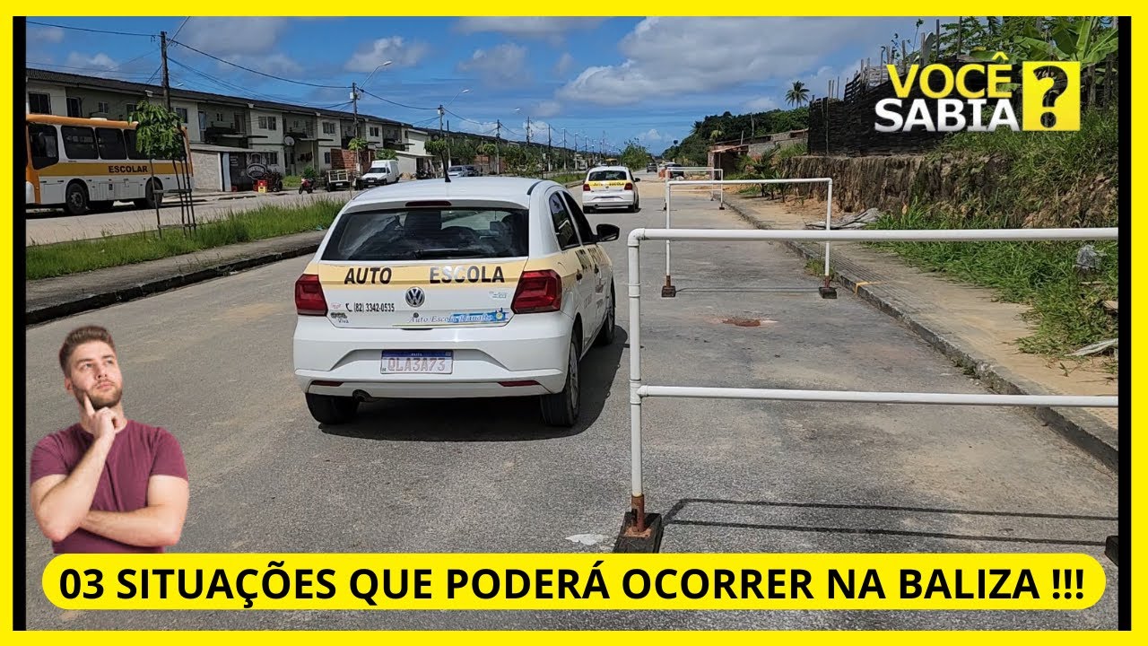 ATENÇÃO!!! 03 MANEIRAS DE FAZER A BALIZA - EXAME DETRAN - MACEIÓ ALAGOAS -