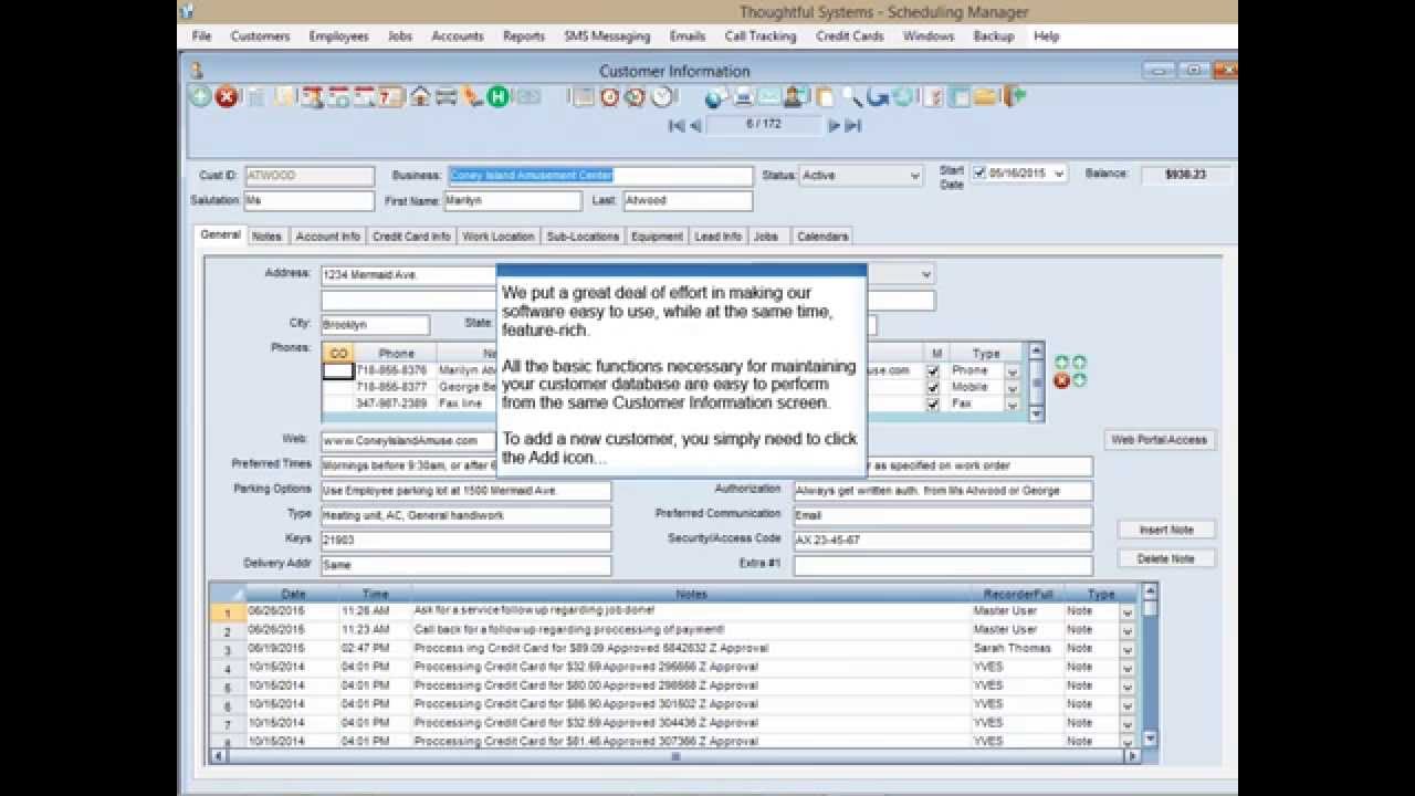 Customer Information Management