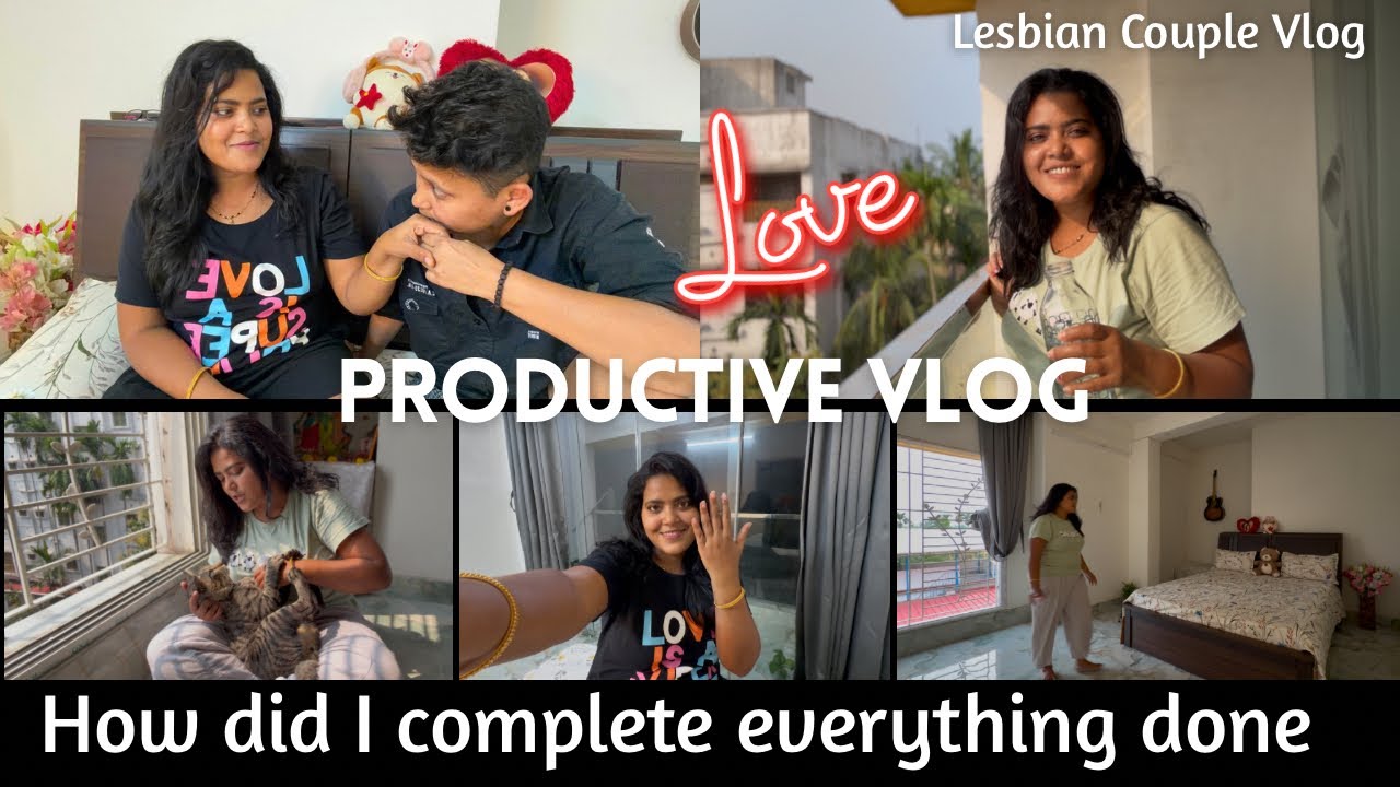 How did I complete everything done ll productive vlog ll Couple #productive #dayinmylife #dailyvlog