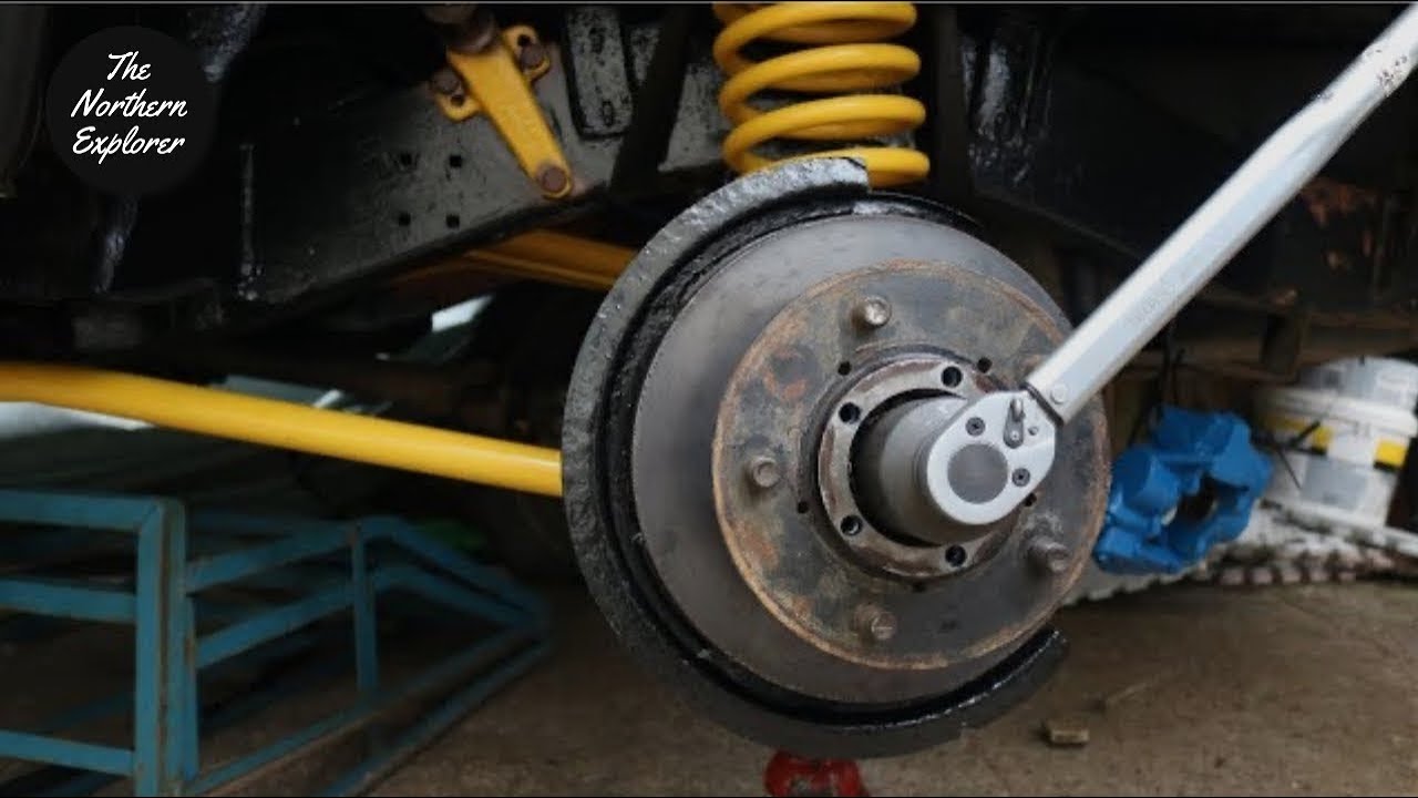 Land Rover discovery 1 - how to fit wheel bearings (easy DIY guide) 