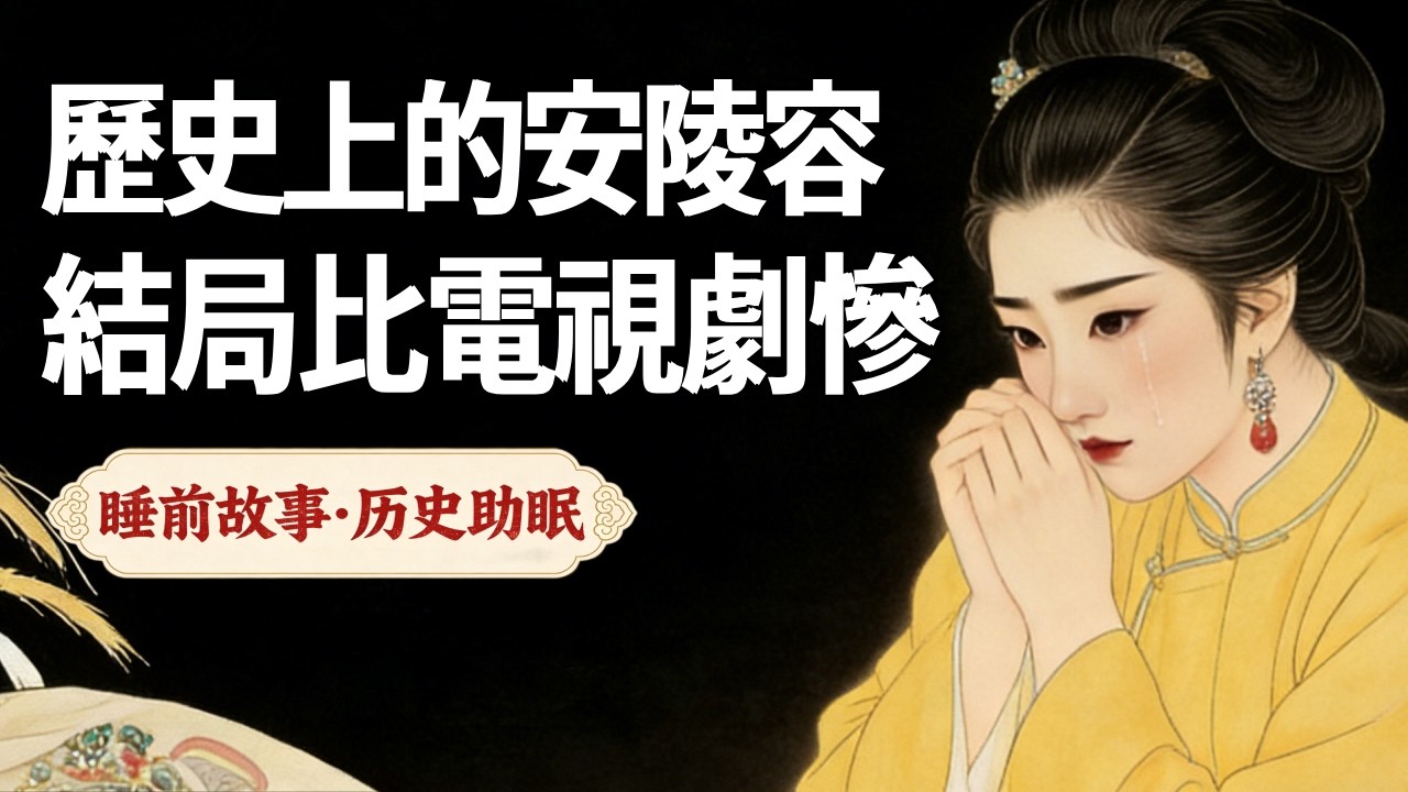 安陵容·安貴人：曆史上真有這個“鸝妃”嗎？她的結局比電視劇還慘！史書裡隻有一句話——連怎麼死的，都沒人記得...|睡前故事 #歷史 #助眠 #睡前故事 #歷史體驗官 #安陵容 #鸝妃 #甄嬛傳