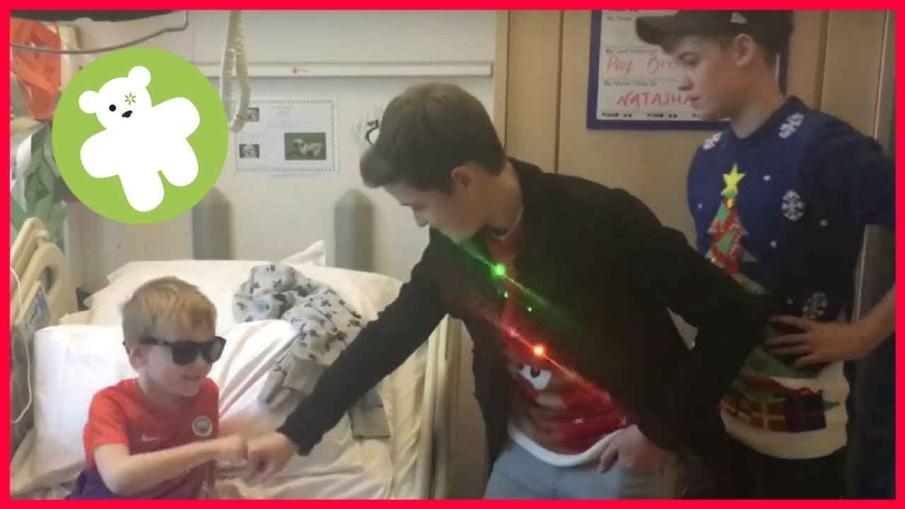 We Couldn’t Have Done This Without You! Christmas Visit To The Royal Manchester Children’s Hospital!