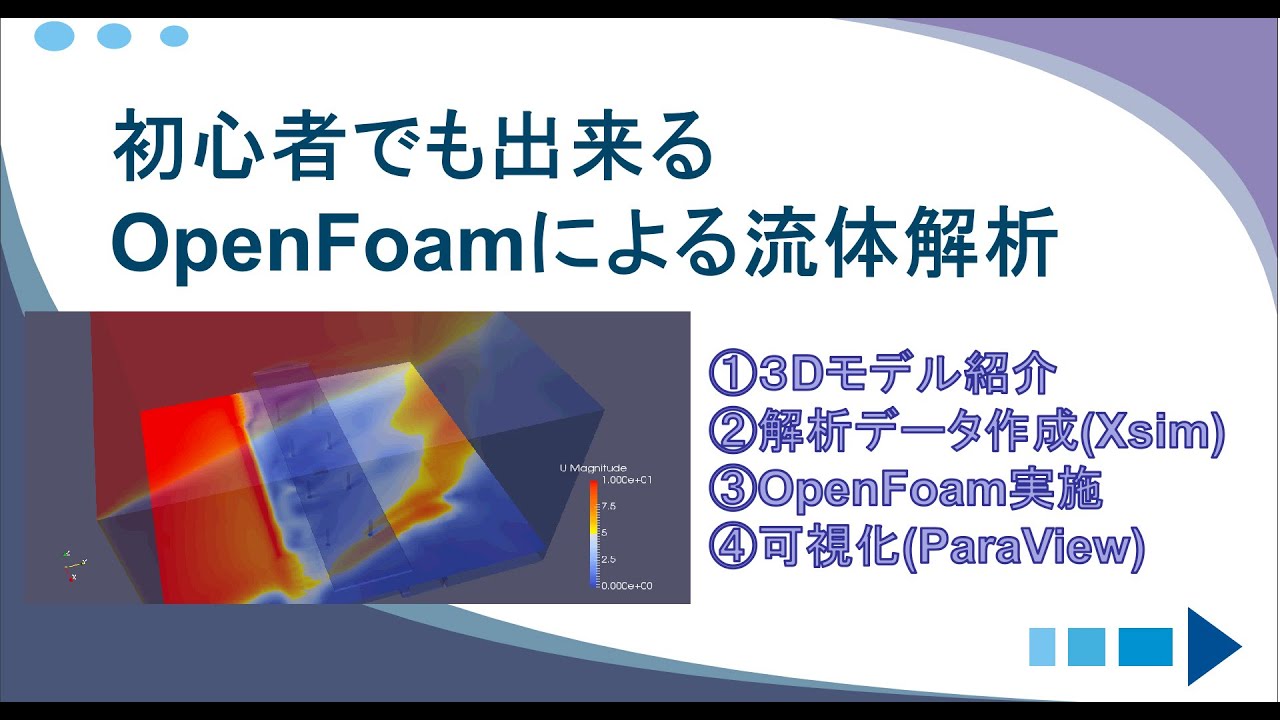 初心者でも出来るOpenFoamの使い方紹介