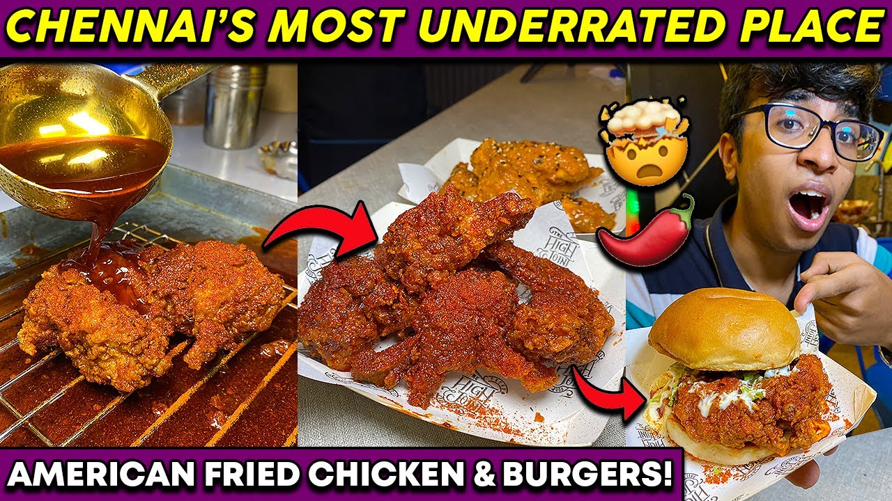 Chennai's Most Underrated Place!🤯💥 - Nashville  🇺🇸 American Burgers & Fried Chicken | Idris Explores