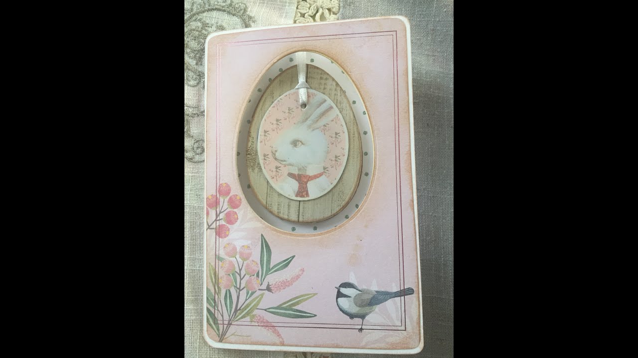 TUTO ACTION : CARTE EN RELIEF PAQUES AVEC NOUVEAU DIES ACTION