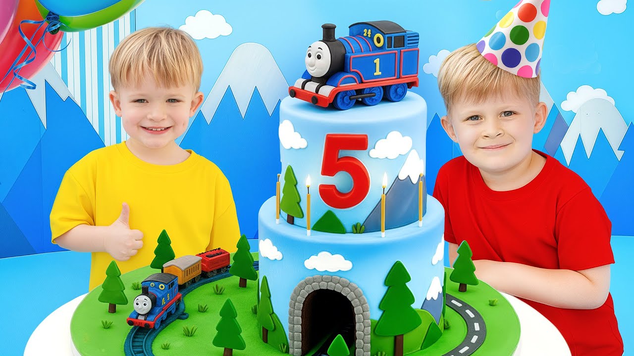 Le 5e anniversaire d'Oliver ! Thomas et ses amis