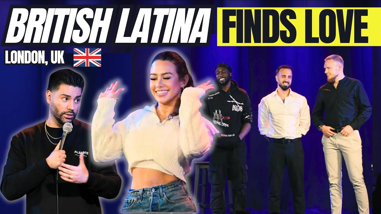 British Latina Finds Love in London UK | Martin Amini | Full Crowd Work