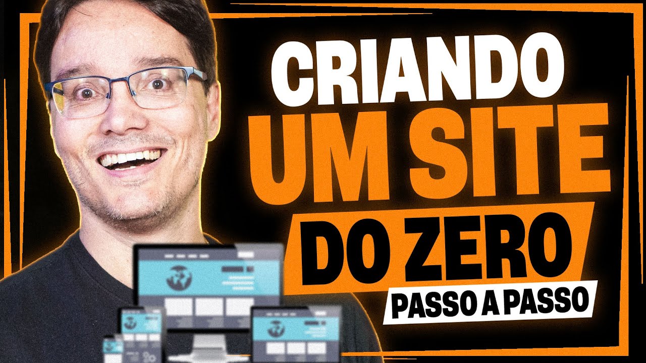 CRIANDO UM SITE DO ZERO SEM PROGRAMA&Ccedil;&Atilde;O - Passo a Passo COMPLETO