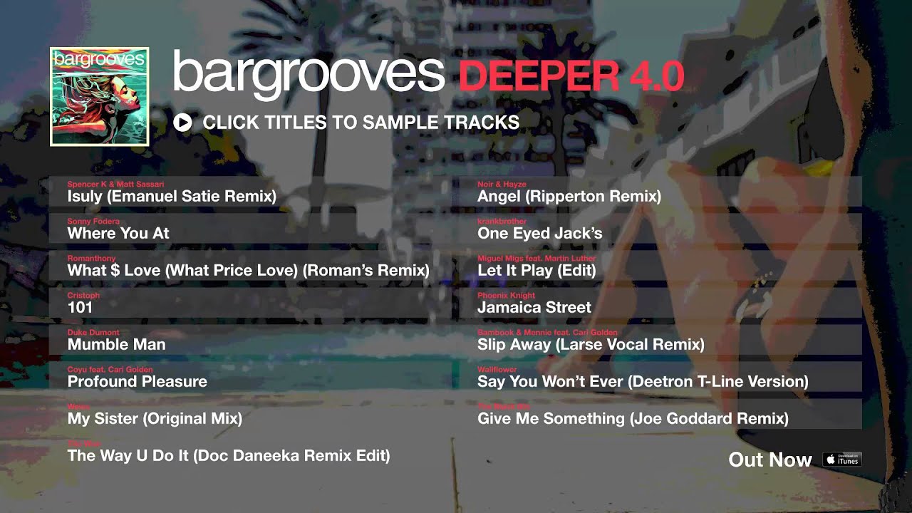Bargrooves Deeper 4.0 - Album Sampler