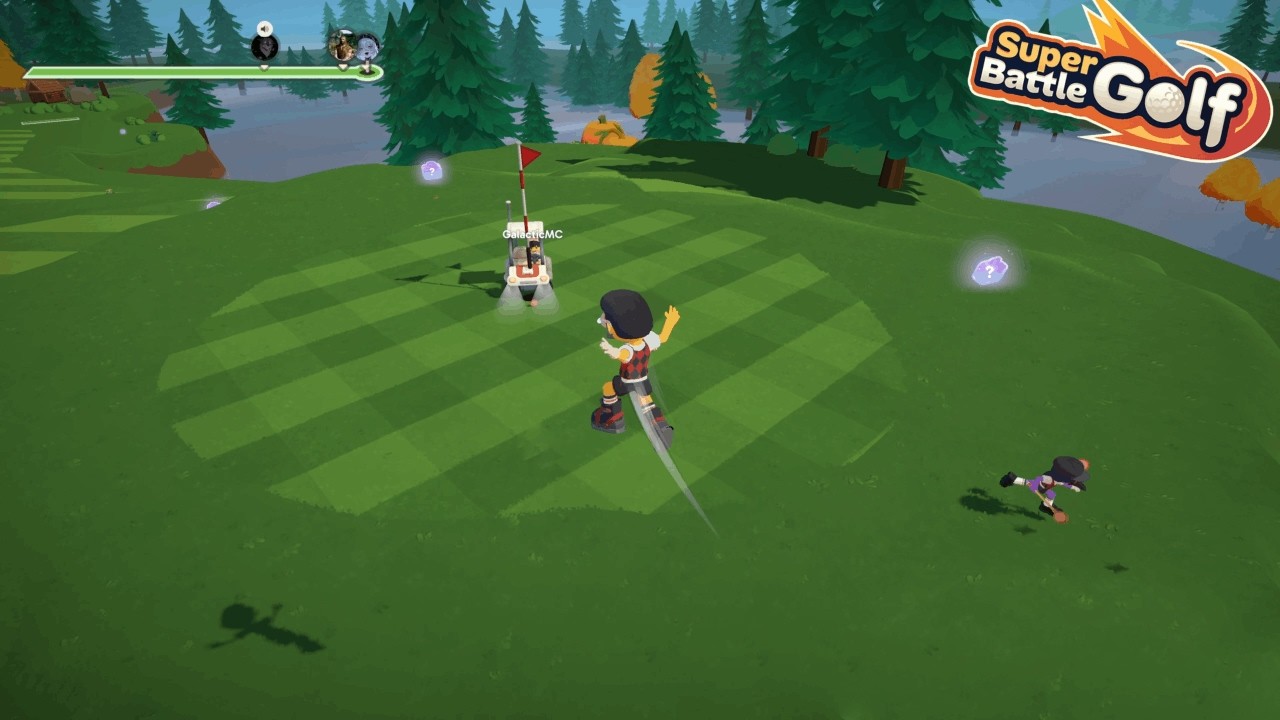 4 Idiots go golfing (Super Battle Golf)(Funny Moments)