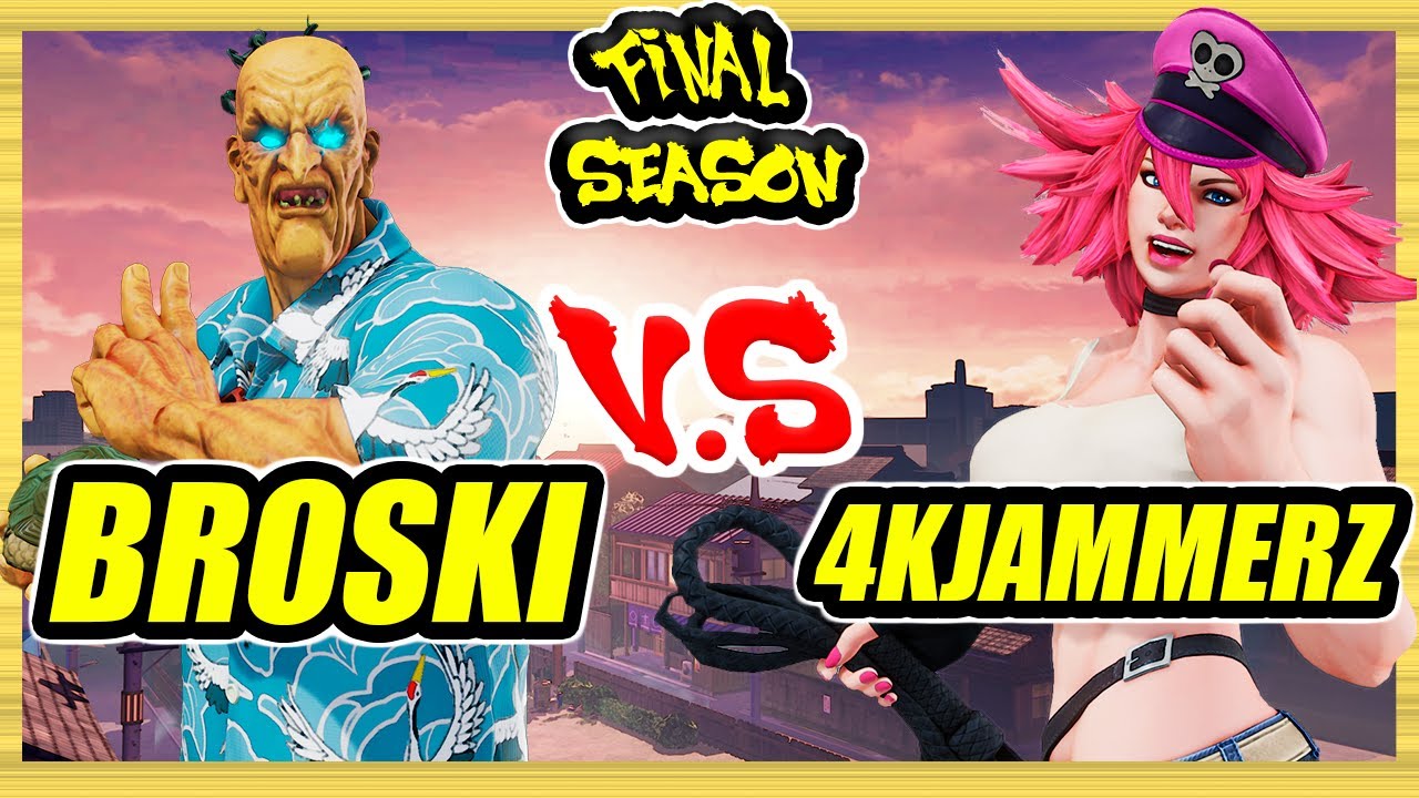 SFV CE 🔥 Broski (Oro) vs 4KJammerz (Poison) 🔥 Ranked Set 🔥 Street Fighter 5