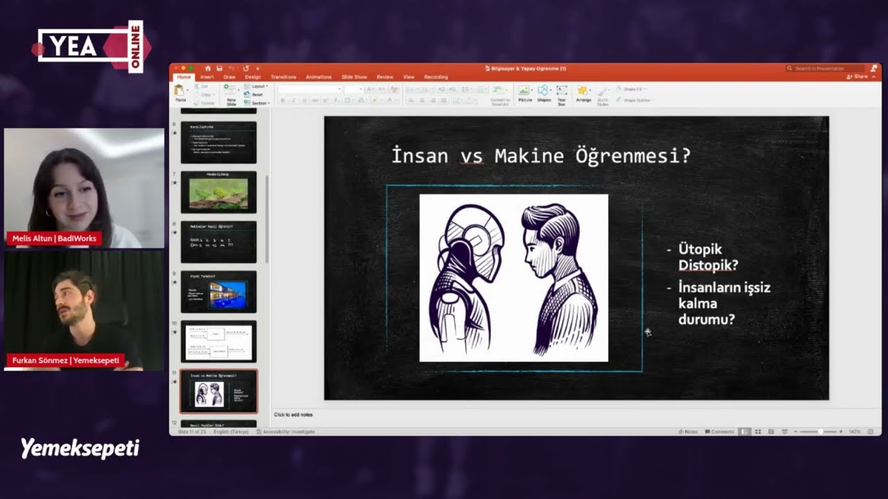 Machine Learning Öğrenmeye Nasıl Başlarım? Bilinmesi Gereken Her şey! [YEA Seminer - Furkan Sönmez]
