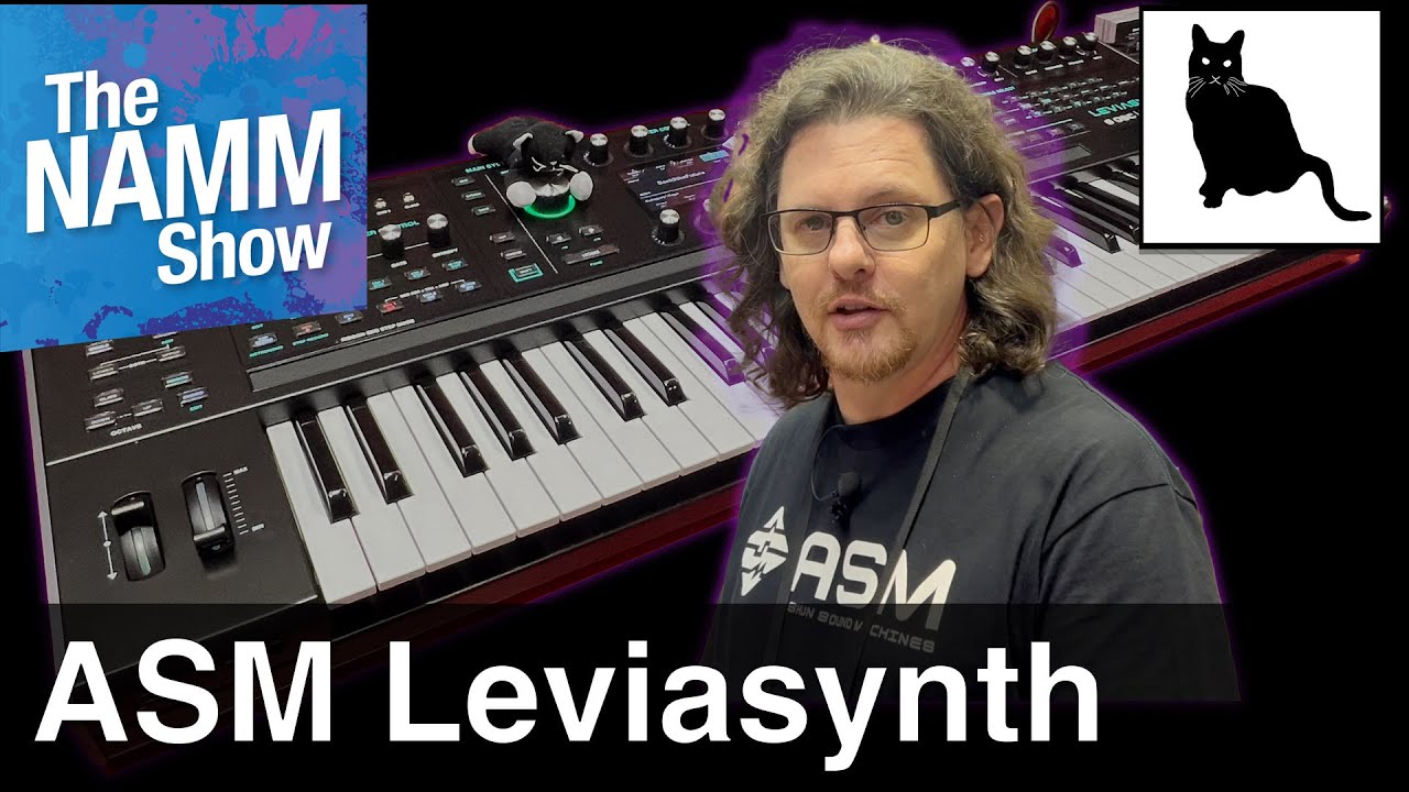 #NAMM 2026:  Leviasynthm ASM's new beast of a synthesizer!