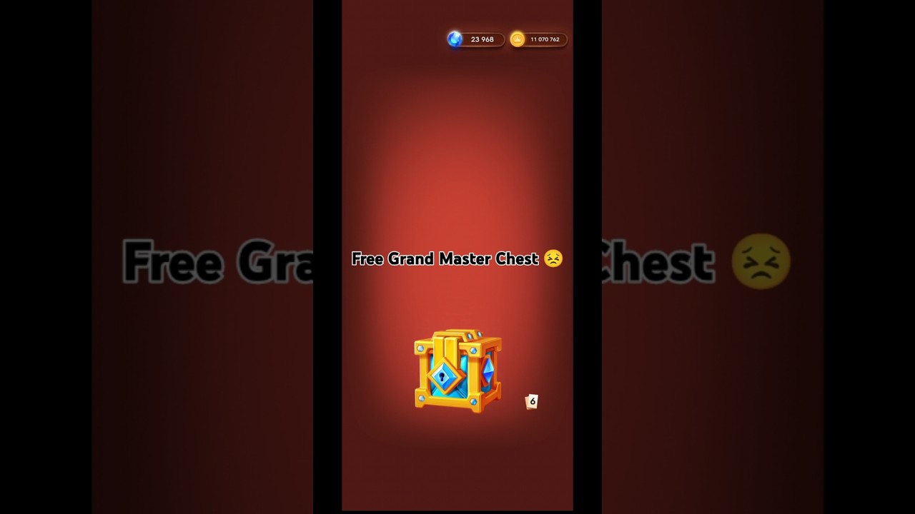 Free Grand Master Chest 😂 New Event Prize Shop 😣 #carrom