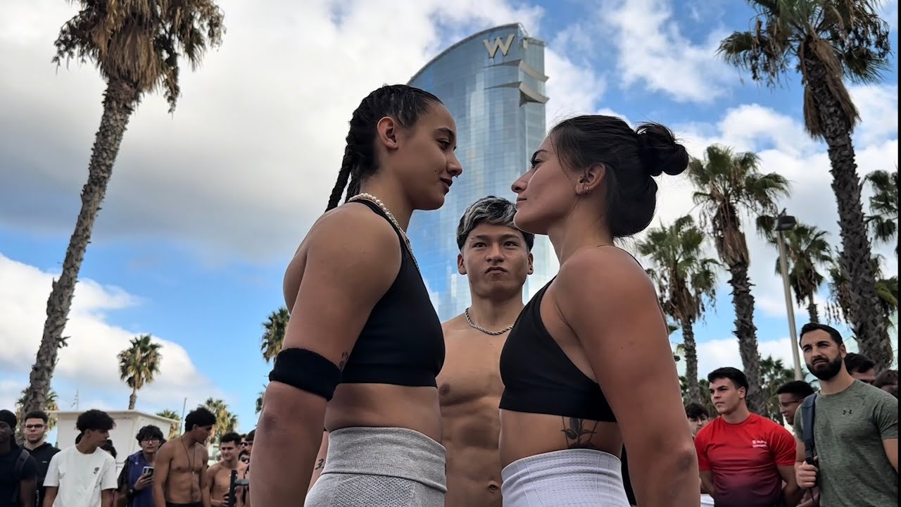 Aina 🇪🇸vs🇦🇷Valentina Street Workout Battle 