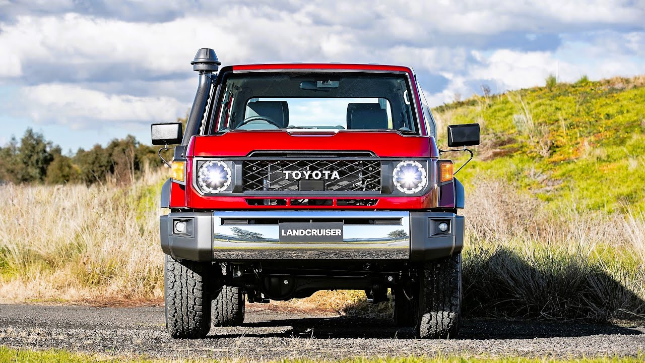 Абсолютно новый рестайлинг Toyota Land Cruiser 70 Series 2024 года — салон Offroad Drive