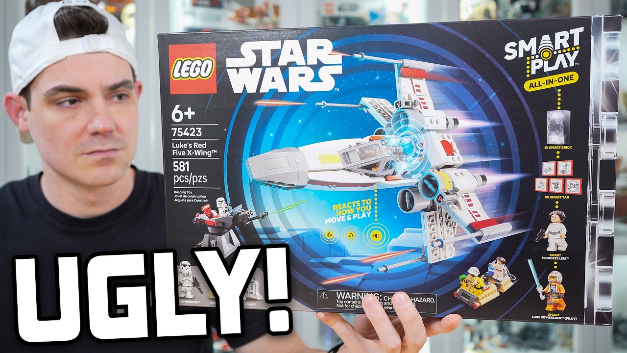 LEGO Star Wars 75423 LUKE'S RED FIVE X-WING Smart Play Review! (2026)