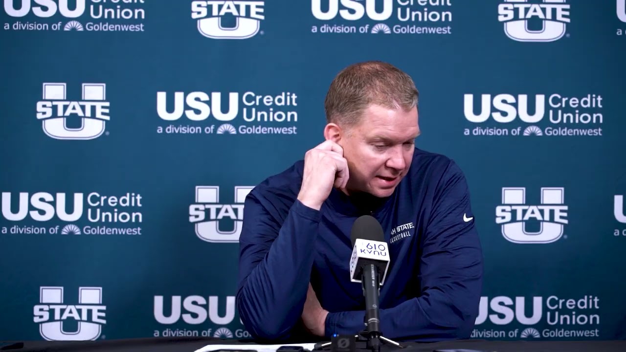Jerrod Calhoun Postgame Press Conference - UNLV 86, Utah State 76 - 1/20/26