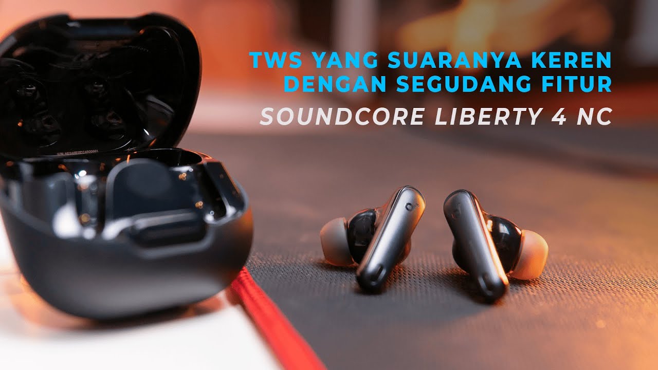 TWS с классным звуком и кучей функций (Soundcore Liberty 4 NC) (англ. субтитры)